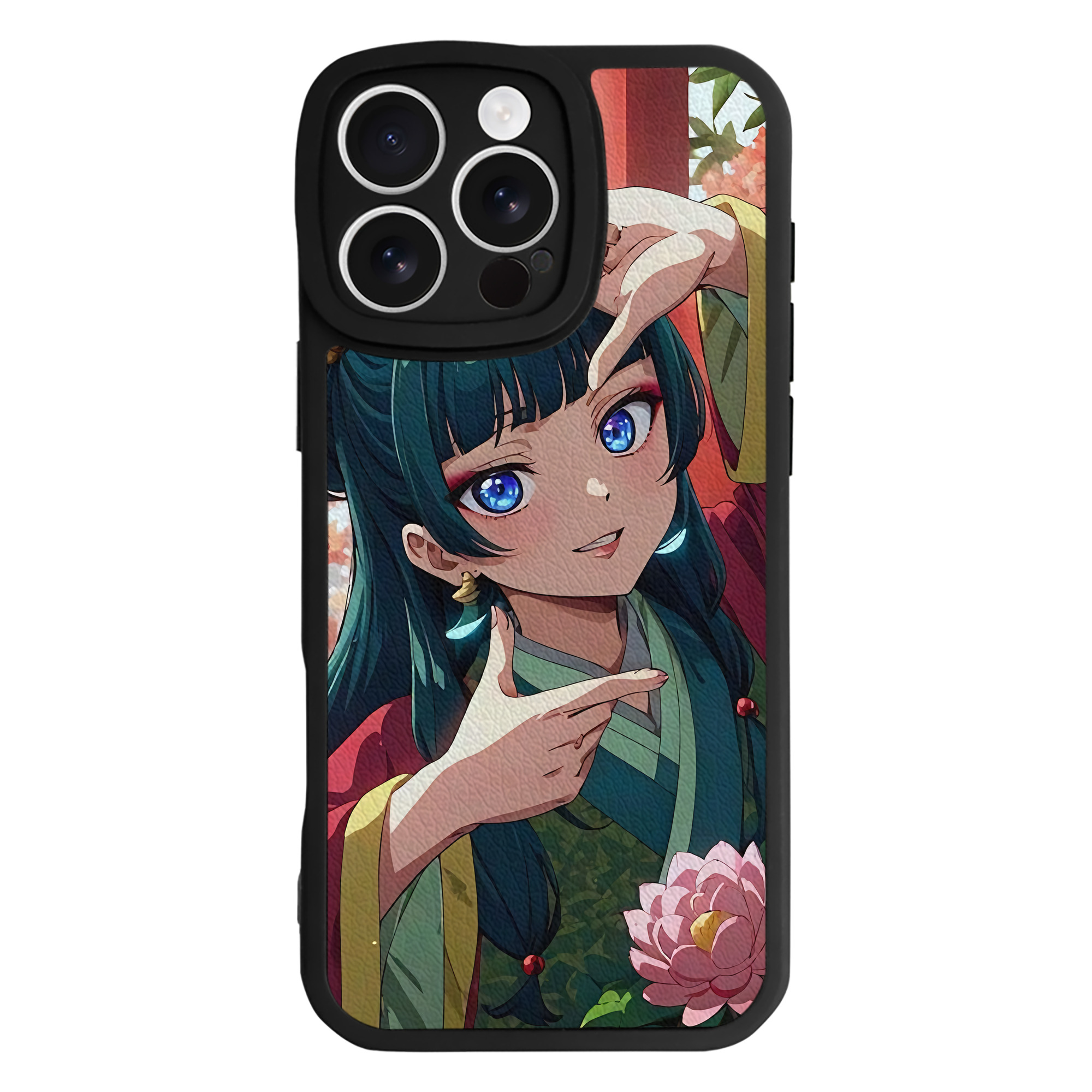 薬屋のひとりごと The Apothecary Diaries 【iPhone 16シリーズ対応】シリコンスマホケース（レザー調） 材質：シリコン